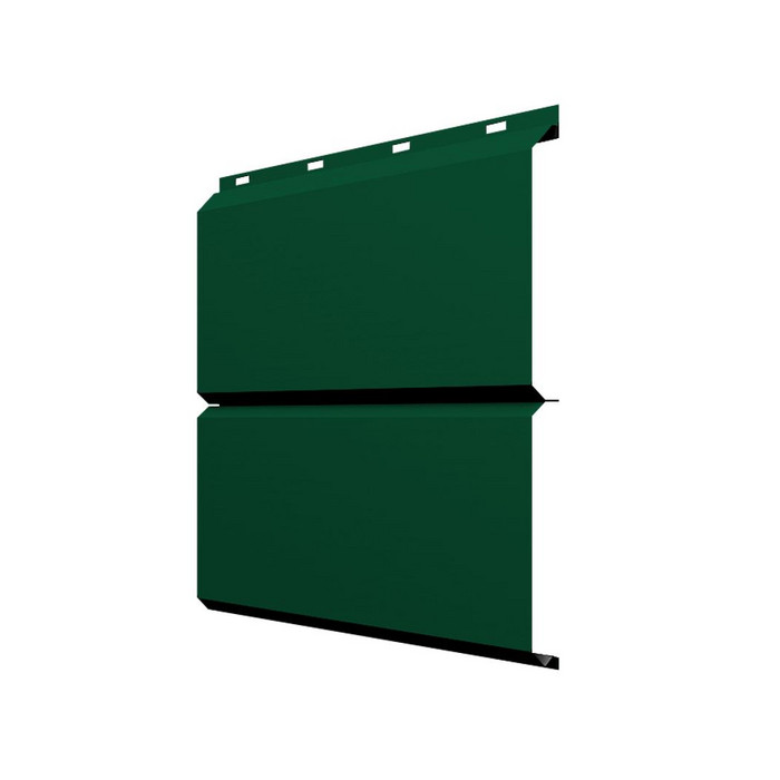 Софит ЭкоБрус без перфорации 0,345 Grand Line 0,5 Satin RAL 6005 зеленый мох