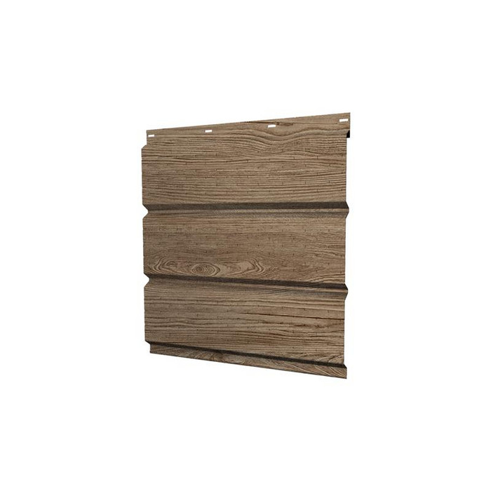 Софит металлический полная перфорация 0,45 Print Elite с пленкой White Wood