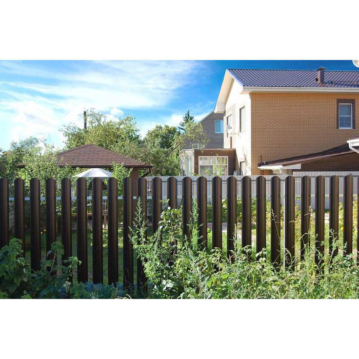 Штакетник Полукруглый Slim Grand Line 0,45 Print Premium Rowan Rowan